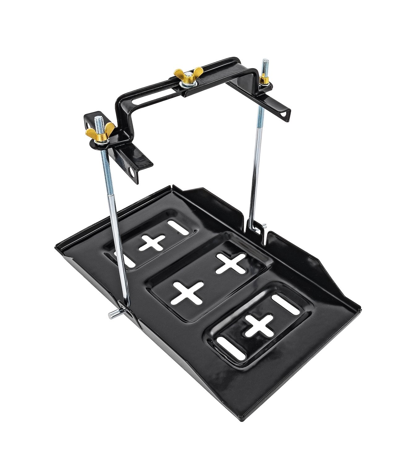 New JEGS Performance Products 10217 Steel Battery Tray, Hold Down & J-Bolt Kit at Sears.com