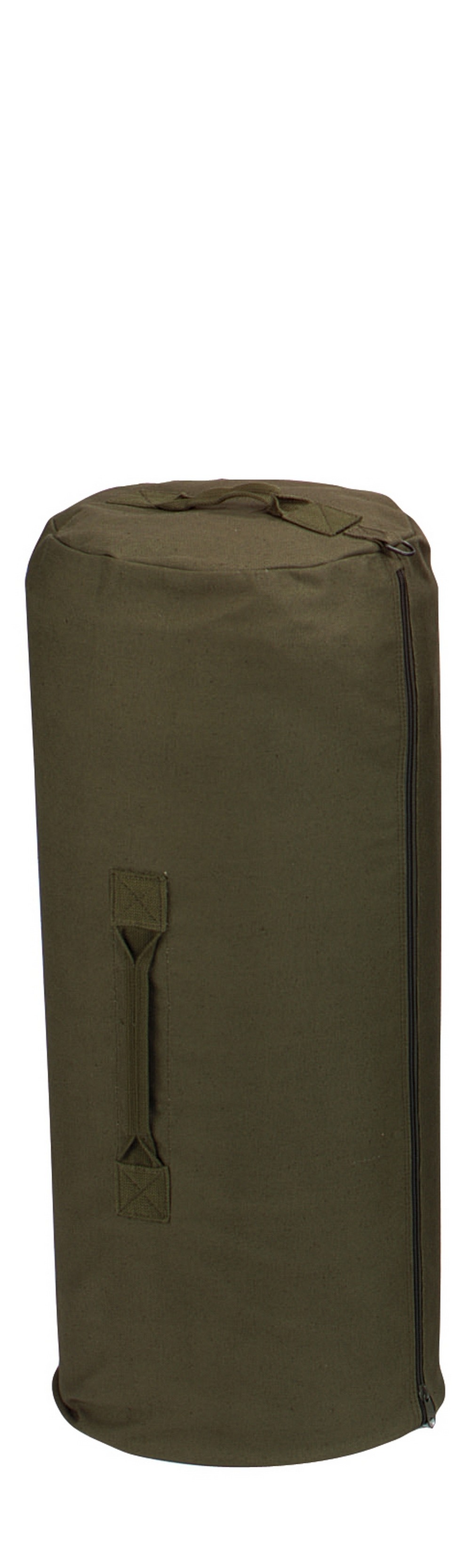 Rothco Duffle Bag - Canvas Zipper Closure, Olive Drab by Rothco Rothco Duffle Bag - Canvas Zipper Closure, Olive Drab by Rothco