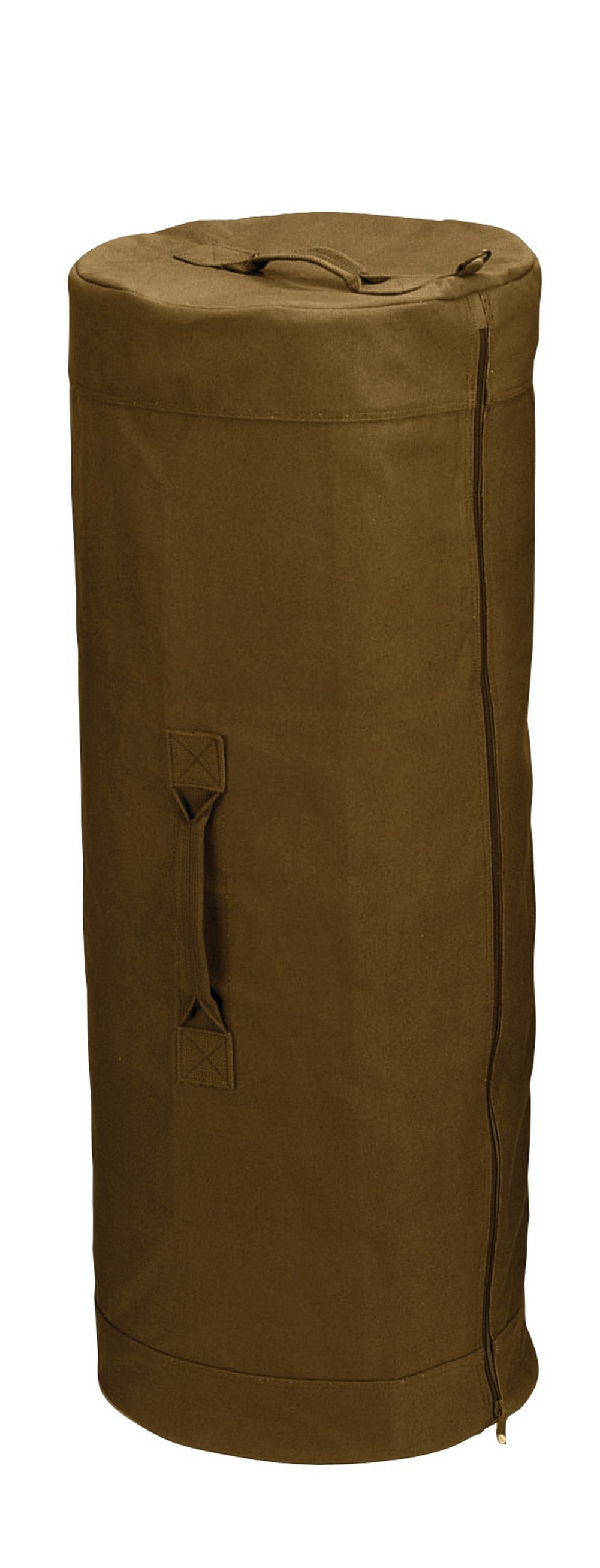 Rothco Duffle Bag - Canvas Zipper Closure, Coyote Brown by Rothco Rothco Duffle Bag - Canvas Zipper Closure, Coyote Brown by Rothco