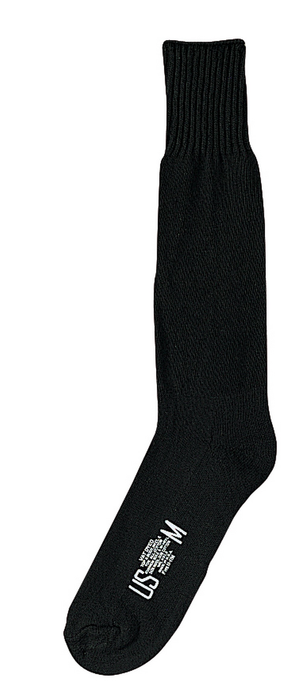 Rothco Mens Socks - GI Type Cushion Sole Made in US, Black by Rothco Rothco Mens Socks - GI Type Cushion Sole Made in US, Black by Rothco