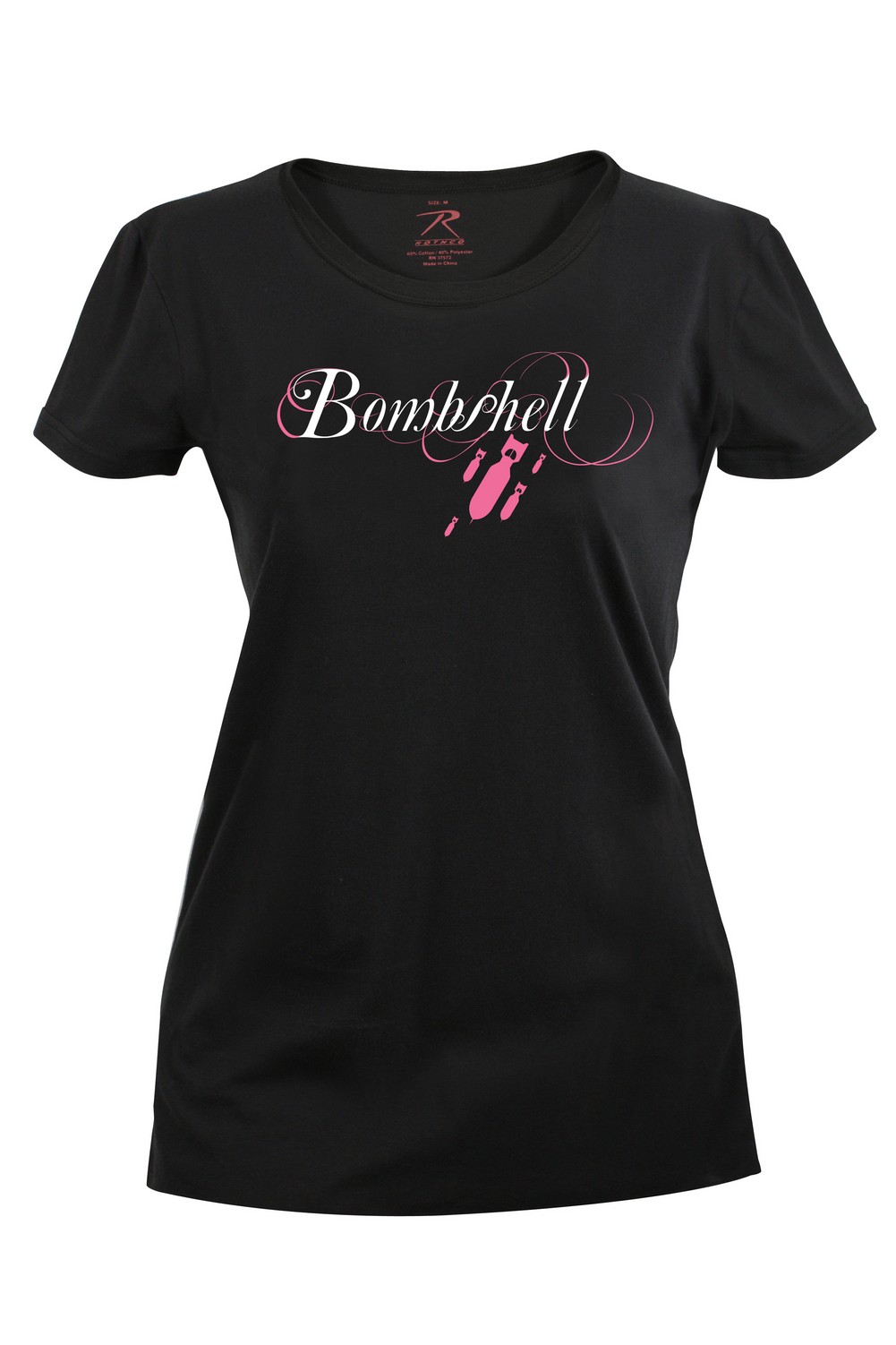 Rothco Womens T-Shirt - Bombshell, Black by Rothco Rothco Womens T-Shirt - Bombshell, Black by Rothco