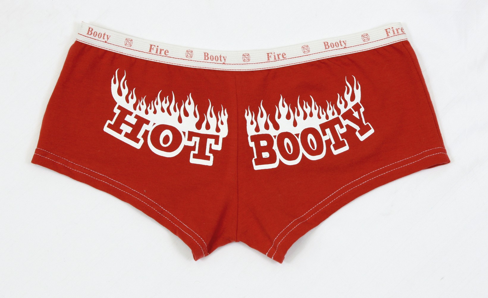 Rothco Womens Boy Shorts - Firefighter Hot Booty Booty Shorts, Red by Rothco Rothco Womens Boy Shorts - Firefighter Hot Booty Booty Shorts, Red by Rothco