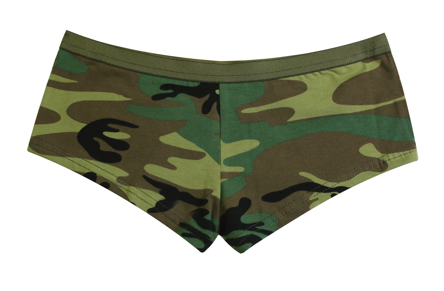 Rothco Womens Boy Shorts - Blank Camo Booty Shorts, Woodland Camo by Rothco Rothco Womens Boy Shorts - Blank Camo Booty Shorts, Woodland Camo by Rothco