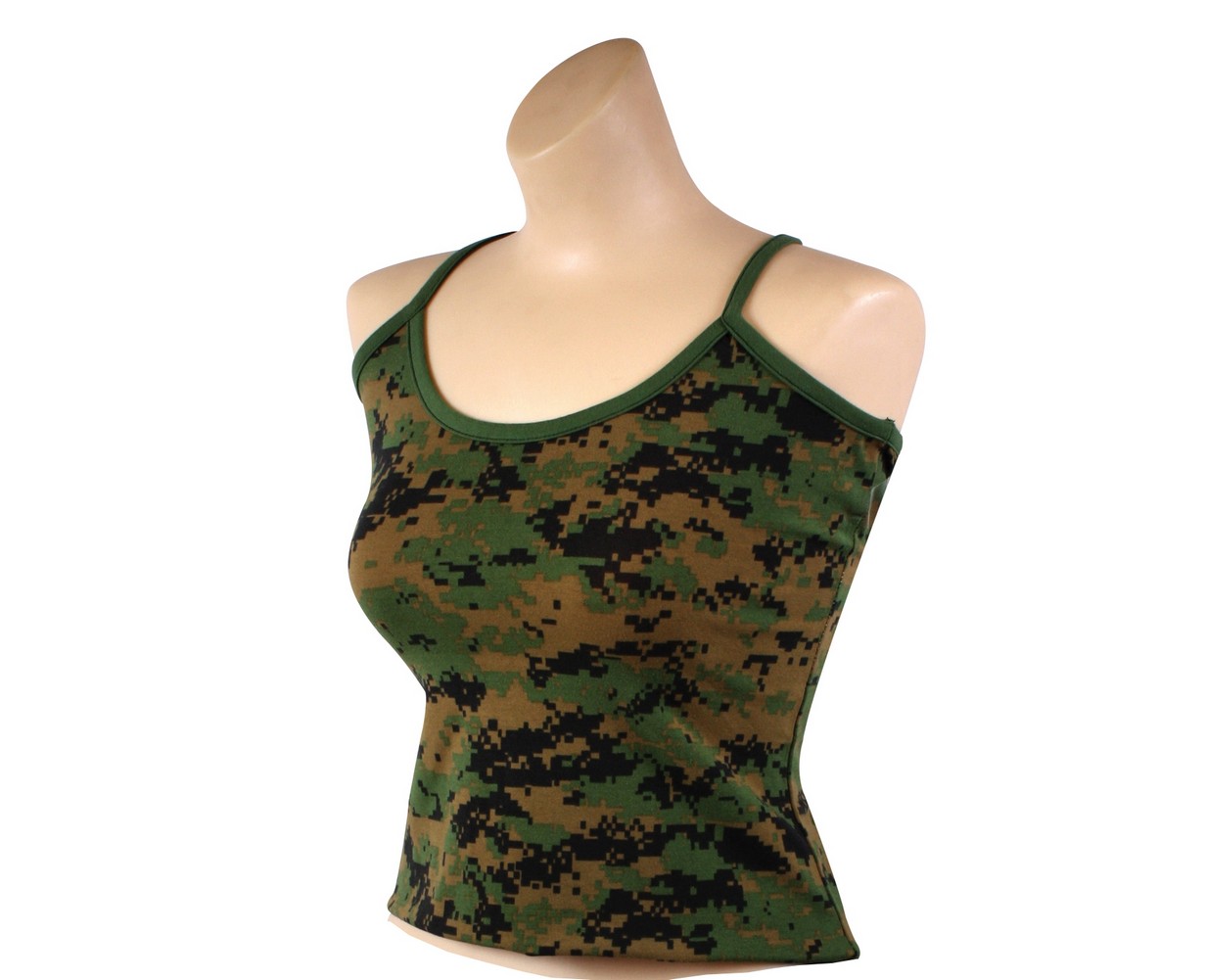 Rothco Womens Woodland Digital Camo Tank Top Rothco Womens Woodland Digital Camo Tank Top