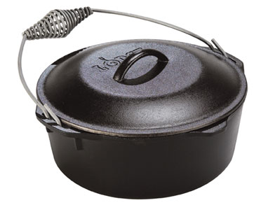 Lodge Pre-Seasoned Cast Iron Dutch Oven 5 Qt.
