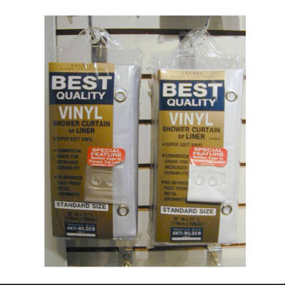 Ex Cell Home Fashions The Ultimate Shower Curtain Liner White from 