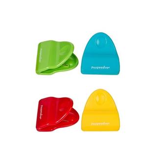 Progressive GT-6027 Mini Bag Clip, Assorted Colors, 4 Piece Progressive GT-6027 Mini Bag Clip, Assorted Colors, 4 Piece