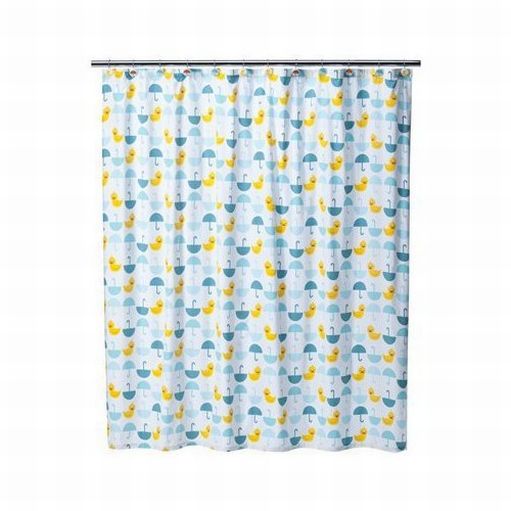 Jumping Beans Lucky Duck Fabric Shower Curtain from Sears.
