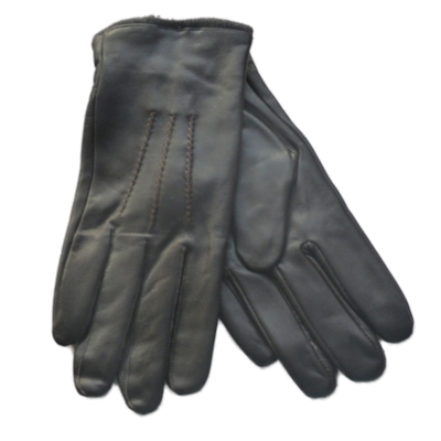 Chaps Mens Sleek Brown Leather Gloves with Acrylic Lining Size Large at Sears.com