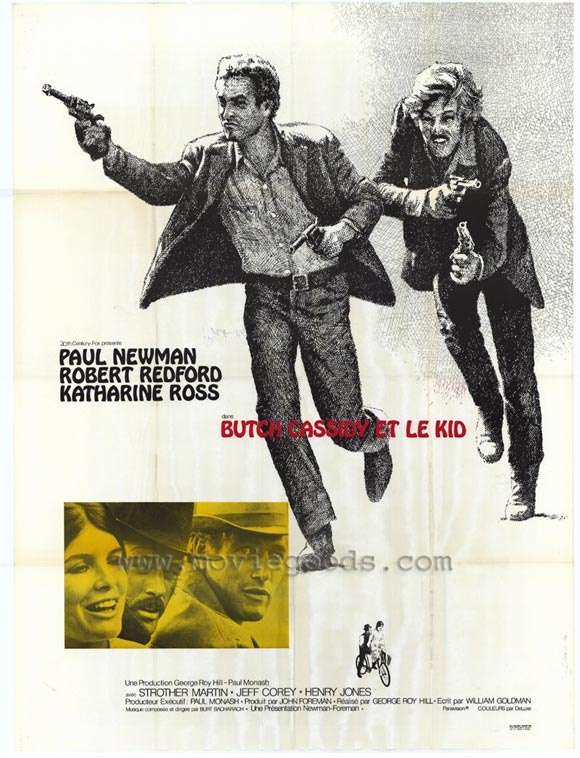 All Poster Shop BUTCH CASSIDY AND THE SUNDANCE KID Poster Mini Promo Movie (11 x 17 Inches - 28cm x 44cm) (Foreign Style C) Paul Newman Robert at Sears.com