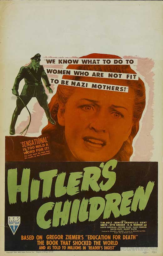 All Poster Shop HITLER'S CHILDREN Poster Mini Promo Movie (11 x 17 Inches - 28cm x 44cm) (Style C) Tim Holt Bonita Granville Kent Smith Otto at Sears.com