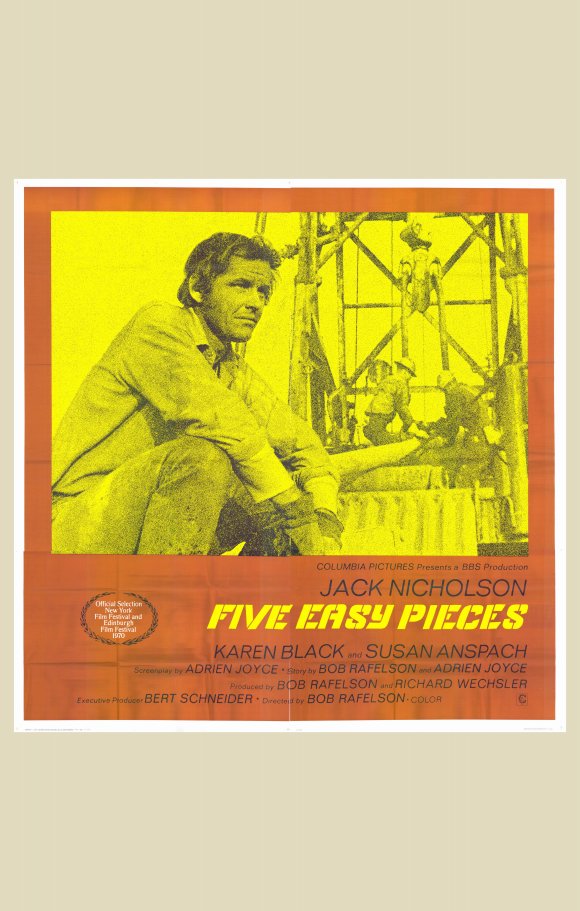Poster Favorites FIVE EASY PIECES Poster Mini Promo Movie (11 x 17 Inches - 28cm x 44cm) (Style E) Jack Nicholson Karen Black Susan Anspach Lois at Sears.com