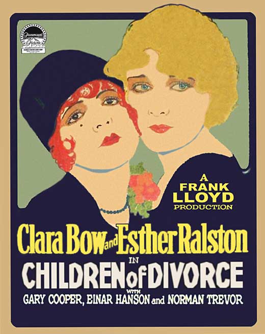 All Poster Shop CHILDREN OF DIVORCE Poster Mini Promo Movie (11 x 17 Inches - 28cm x 44cm) (Style C) Clara Bow Esther Ralston Gary Cooper Einar at Sears.com