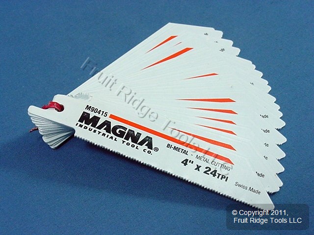 Vermont American 20 Magna Bi-Metal Cutting Reciprocating Saw 4" Blades M90415 24 tpi For Sawzall Dewalt Black & Decker at Sears.com