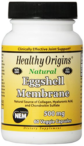 Healthy Origins Eggshell Membrane Veg Capsules, 500 mg, 60 Count