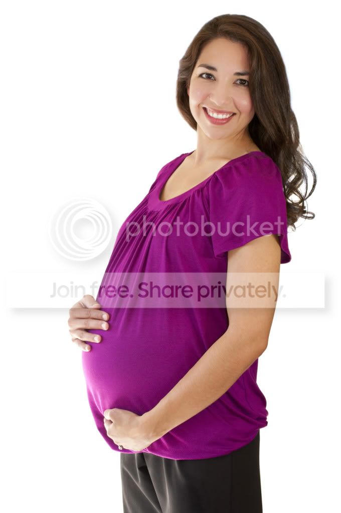 Ashley Nicole Maternity Small Ashley Nicole Maternity Peasant Top in Purple at Sears.com