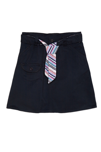 U.S. Polo Association U.S. Polo Assn. Girls (4-16) School Uniform Belted Skort - Navy at Sears.com
