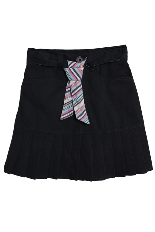 U.S. Polo Association U.S. Polo Assn. Girls (4-16) School Uniform Belted, Pleated Skort - Navy at Sears.com