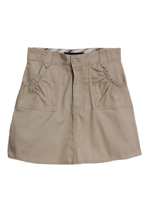 U.S. Polo Association U.S. Polo Assn. Girls (4-16) School Uniform Skort with Pockets - Khaki at Sears.com