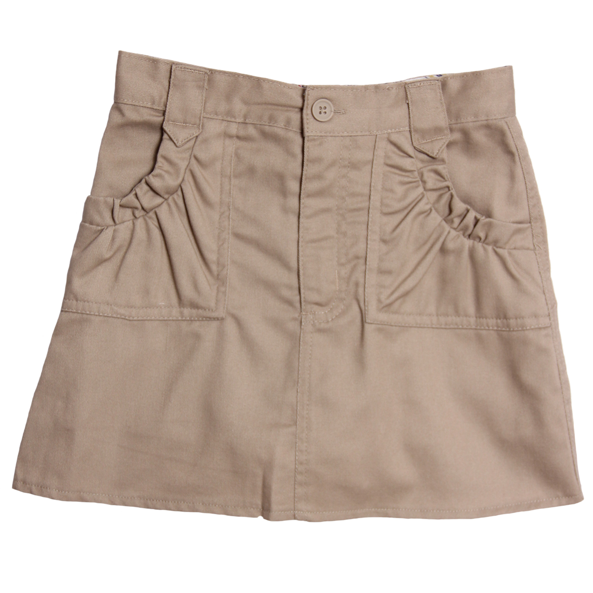 Genuine School Uniforms Girls (4-20) Khaki Uniform Skort Scooter with Pockets at Sears.com