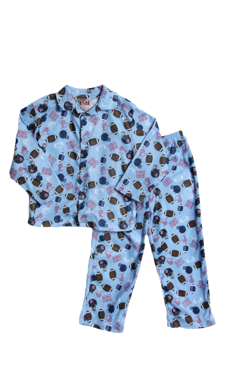 Tuff Guys Toddler Boys 2 Piece Blue Flannel Pajamas Shirt and Pants Set at Sears.com