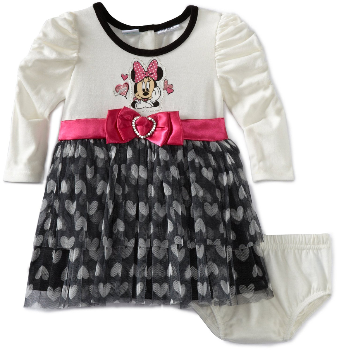 Disney Infant Baby Girls 2 Piece Minnie Mouse Tulle Tutu Skirt Dress Bloomers at Sears.com