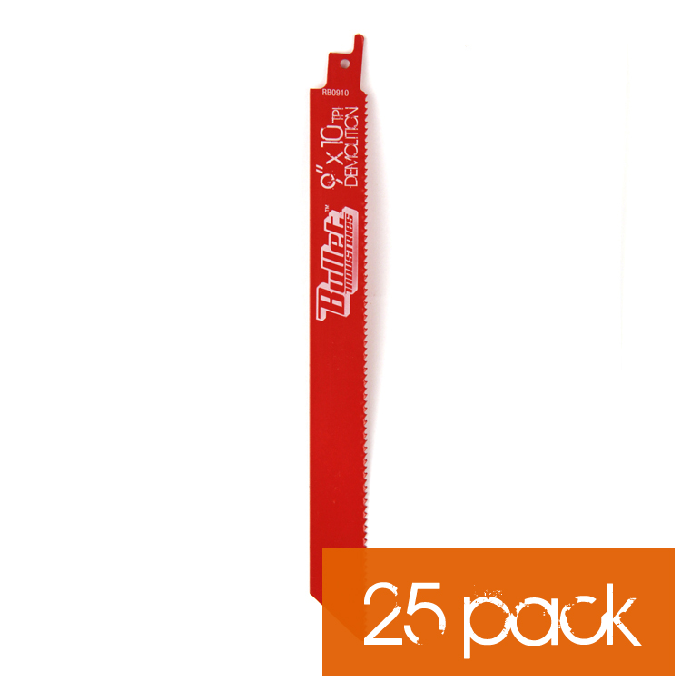 Heleta 25pk 9" 10 TPI Wood/Metal/Demo Reciprocating Blades at Sears.com
