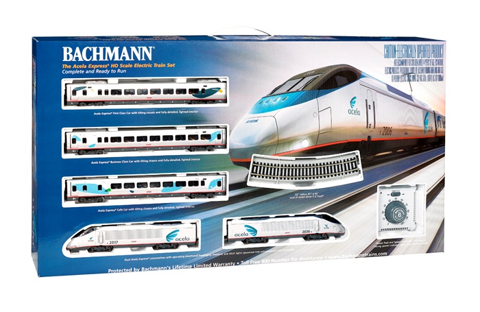Spectrum Plus Spectrum HO Scale Train Set DCC Equipped Acela Express 01204 Spectrum Plus Spectrum HO Scale Train Set DCC Equipped Acela Express 01204
