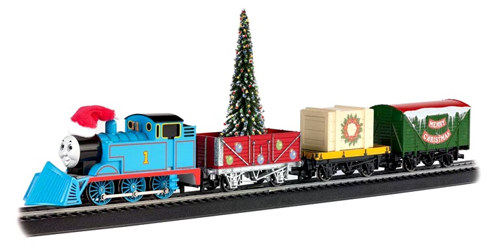 Bachmann HO Scale Train Set Analog Thomas Christmas Express 00721 Bachmann HO Scale Train Set Analog Thomas Christmas Express 00721