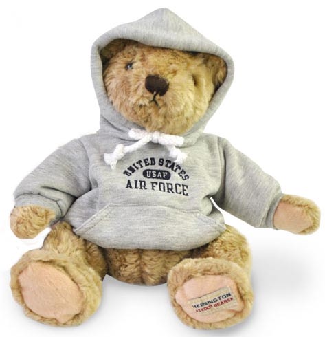 Herrington Teddy Bear Teddy Bear with US Air Force Hoodie Retired - Patriotic Blanket Centennial Flight 50450USAF at Sears.com