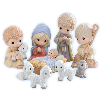 Precious Moments Come Let Us Adore Him Nativity Set * 2012 Christmas Collectable PM at Sears.com