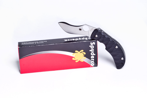 Spyderco Zulu Black Corrugated G-10 C145G Folding Knife at Sears.com