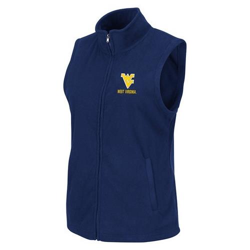 Colosseum West Virginia Mountaineers Women's Fleece Vest Colosseum West Virginia Mountaineers Women's Fleece Vest