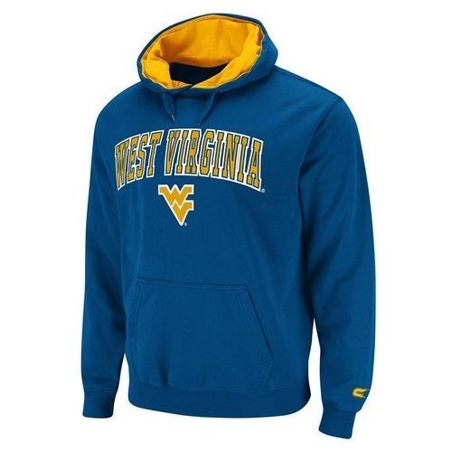 Colosseum West Virginia Mountaineers Men's Automatic Pullover Hoodie Colosseum West Virginia Mountaineers Men's Automatic Pullover Hoodie
