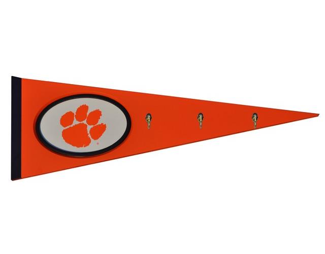 Fan Creations Clemson University Tigers Wall Hat & Coat Rack Fan Creations Clemson University Tigers Wall Hat & Coat Rack