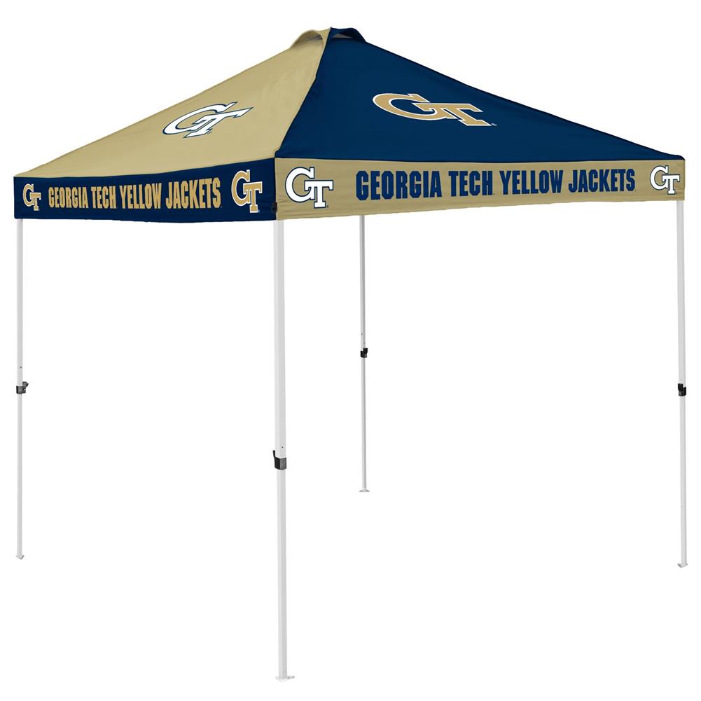 Logo Chairs Georgia Tech GT Pop-Up Canopy Tent Logo Chairs Georgia Tech GT Pop-Up Canopy Tent