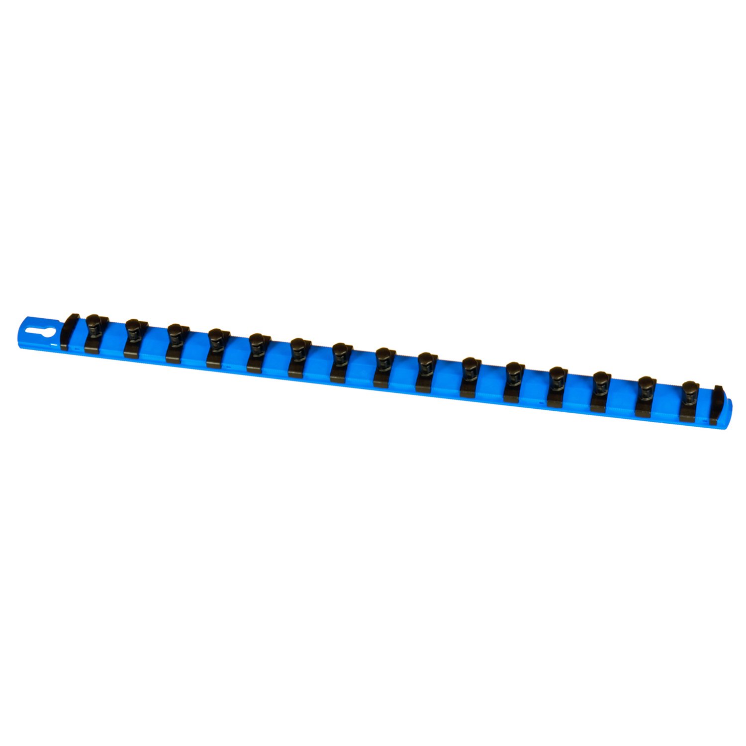 ERNST MANUFACTURING 8404M Blue Twist Lock 3/8 Magnetic Socket Rail