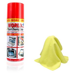 World Plus a Screen Guard/Cleaner by World Plus Electronics Foam Cleaning Spray + More at Sears.com