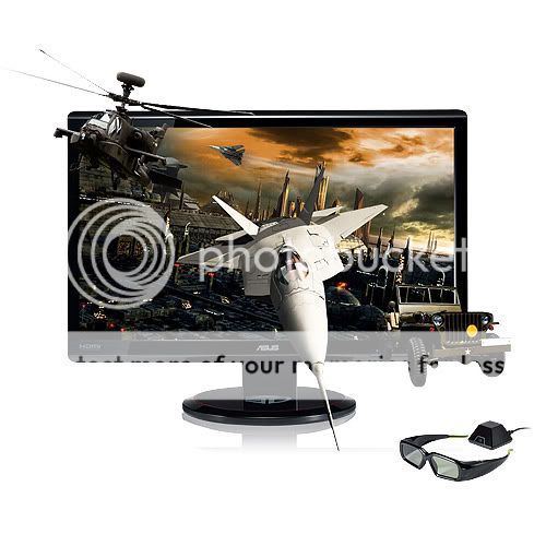 ASUS VG236HE 23" 3D Monitor - Refurbished (3D glasses not included) at Sears.com