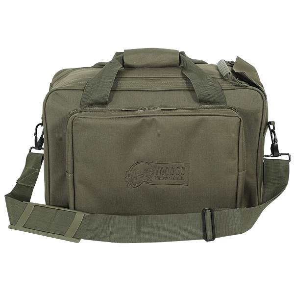 Voodoo Tactical Large Olive Range Bag w/Pistol Gun Case Heavy Duty New Voodoo Tactical Large Olive Range Bag w/Pistol Gun Case Heavy Duty New