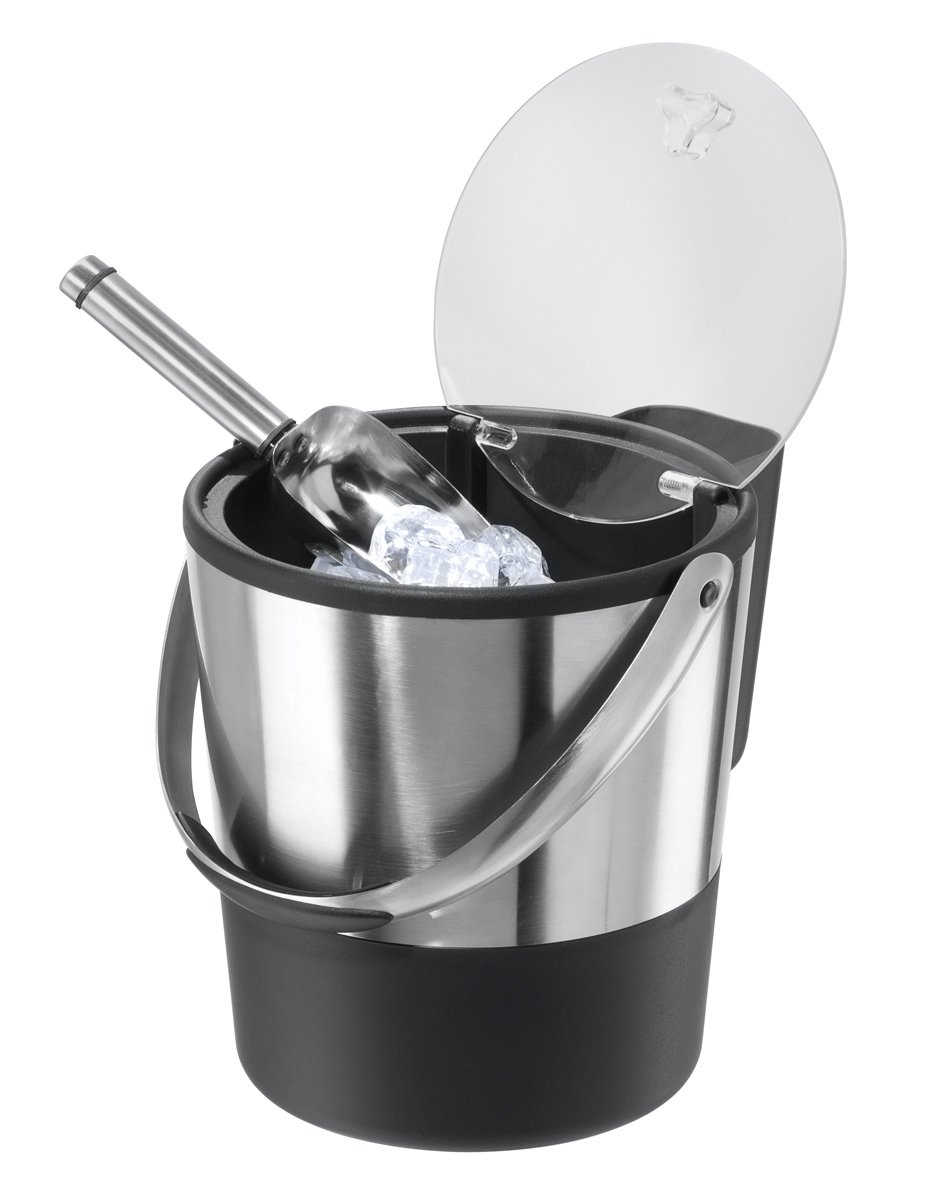 OGGI Corp Double Wall Ice Bucket with Flip Lid and Stainless Ice Scoop at Sears.com