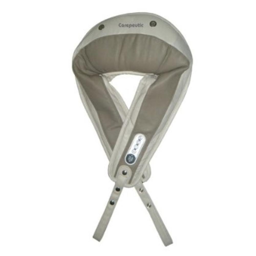 Carepeutic Kh229 Deluxe Neck and Shoulder Massager with Heated Therapy, Beige