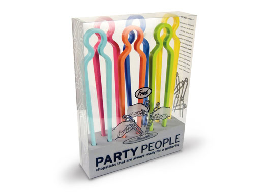 PARTY PEOPLE Hinged Training Chopstick Set