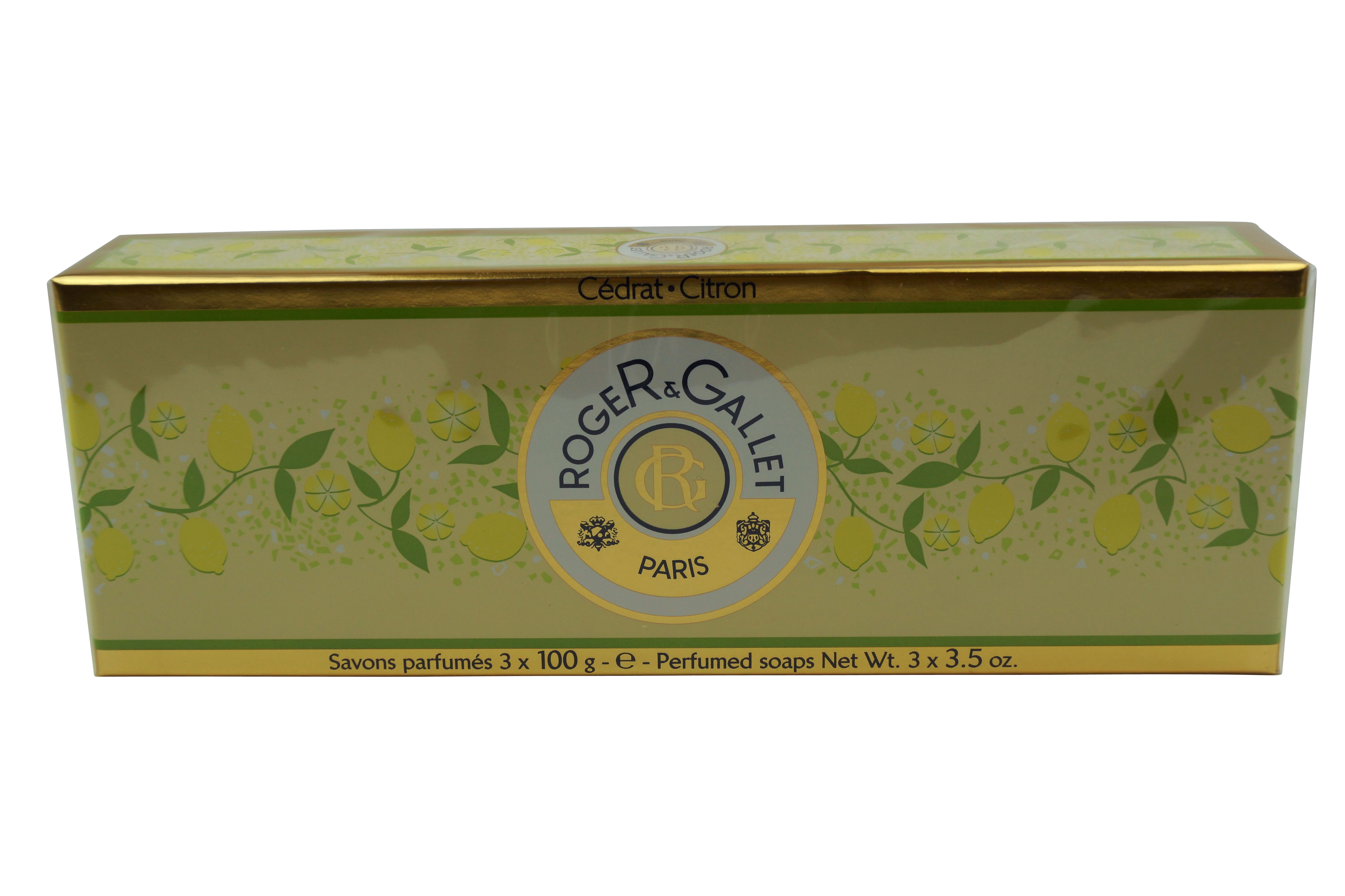 Roger & Gallet Citron Perfumed Soap 3 bars 3.5 oz each at Sears.com