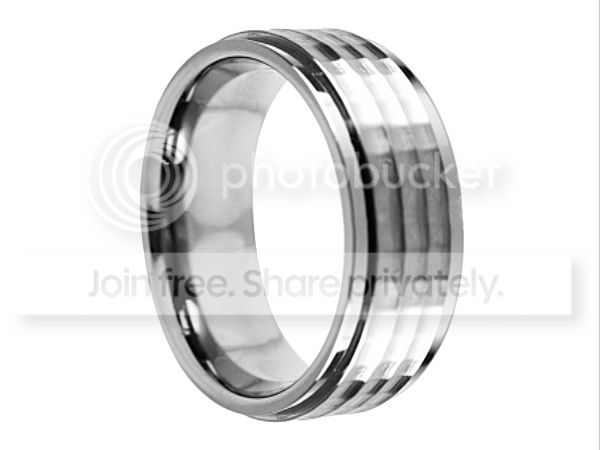 Forever Flawless 9mm Faceted Step Edge Cobalt Wedding Band Ring at Sears.com