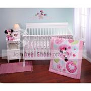 Disney Minnie Sitting Pretty 4 piece Crib Bedding Set at Sears.com