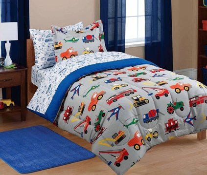 kids bedding construction trucks police cars tractors boys kids bedding construction trucks police cars tractors boys
