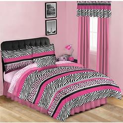 Black And Pink Zebra Bedding Sets Bedding Queen