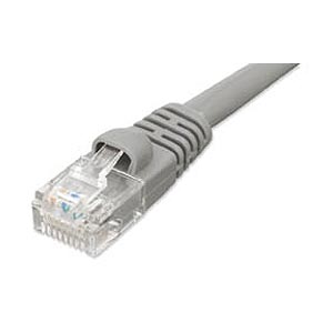 UPC 826341000543 product image for Ziotek 25ft. cat6 patch cable with boot gray zt1197293 | upcitemdb.com