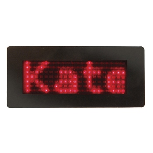 Flipo Scrolling LED Name Badge, Red Leds at Sears.com